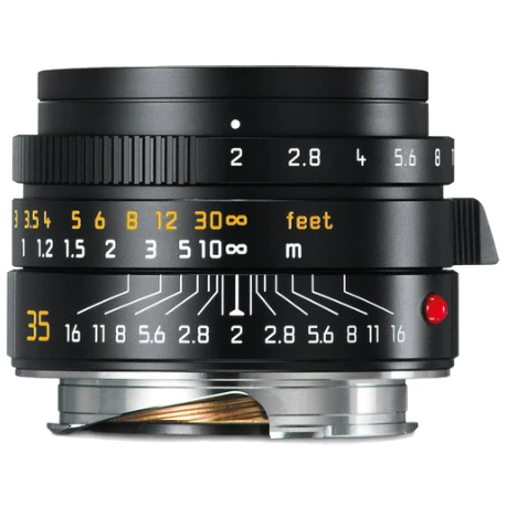 Leica Summicron-M 35mm f2 ASPH Lens (Black) 11673